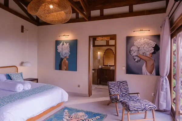 Master bedroom with panoramic view